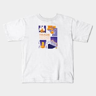 Mining Bitcoin Kids T-Shirt